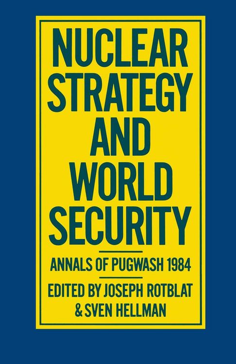 Produktbild: Nuclear Strategy and World Security