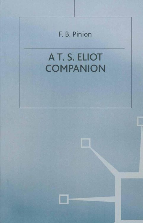 Produktbild: A T.S.Eliot Companion