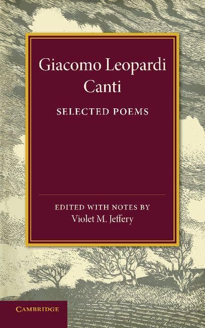 Produktbild: Giacomo Leopardi