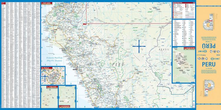 Produktbild: Peru, Borch Map