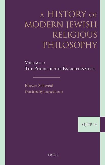 Produktbild: A History of Modern Jewish Religious Philosophy