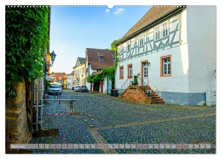 Produktbild: Ein Blick auf Hanau-Steinheim (Wandkalender 2026 DIN A2 quer), CALVENDO Monatskalender