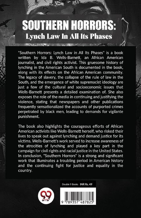 Produktbild: Southern Horrors: Lynch Law In All Its Phases