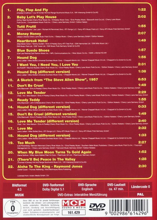 Produktbild: Elvis Presley - Love Me Tender