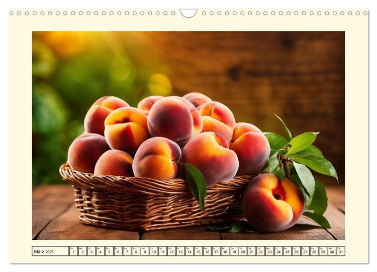 Produktbild: Gesundes frisches Obst (Wandkalender 2026 DIN A3 quer), CALVENDO Monatskalender