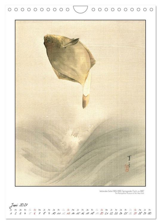 Produktbild: Watanabe Seitei - Japanische Tuschmalerei (Wandkalender 2027 DIN A4 hoch), CALVENDO Monatskalender