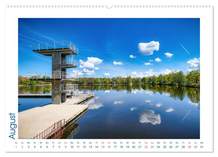 Produktbild: Blickfang Darmstadt! (Wandkalender 2026 DIN A2 quer), CALVENDO Monatskalender