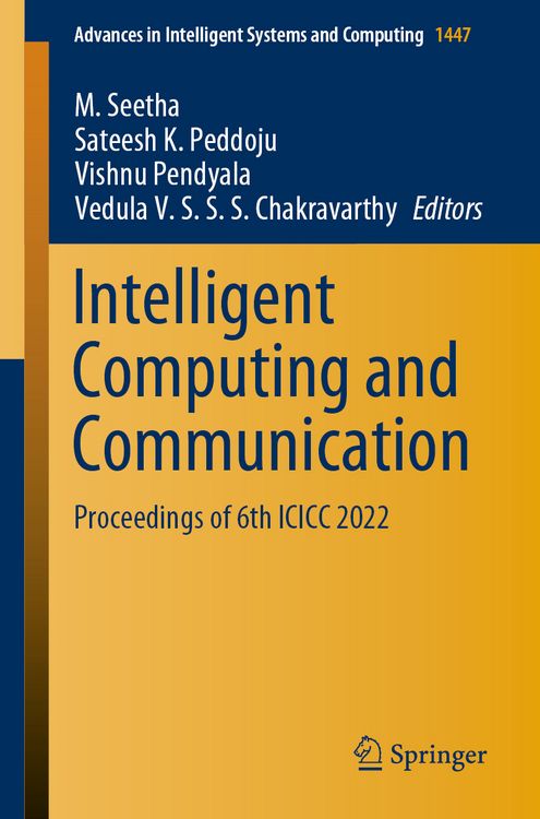 Produktbild: Intelligent Computing and Communication