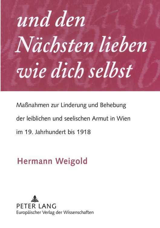 Produktbild: 'und den N&auml;chsten lieben wie dich selbst'