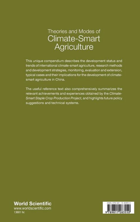 Produktbild: Theories and Modes Of Climate-Smart Agriculture