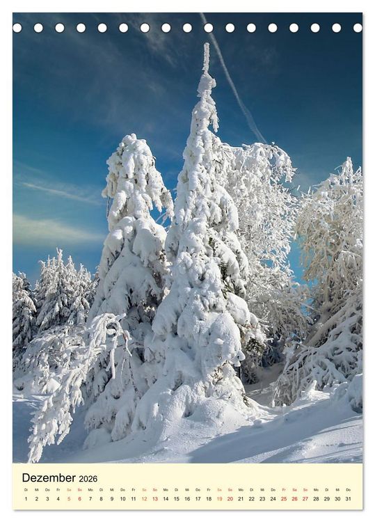 Produktbild: Abenteuer Nationalpark in Deutschland (Tischkalender 2026 DIN A5 hoch), CALVENDO Monatskalender