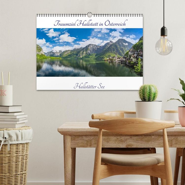 Produktbild: Traumziel Hallstatt in &Ouml;sterreich (Wandkalender 2027 DIN A3 quer), CALVENDO Monatskalender