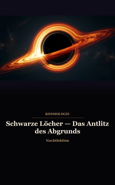 Produktbild: Schwarze L&ouml;cher  Das Antlitz des Abgrunds