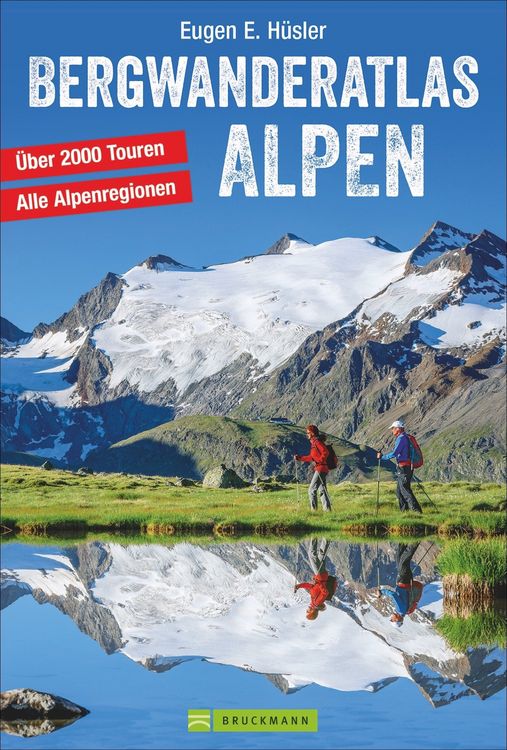 Produktbild: Bergwanderatlas Alpen