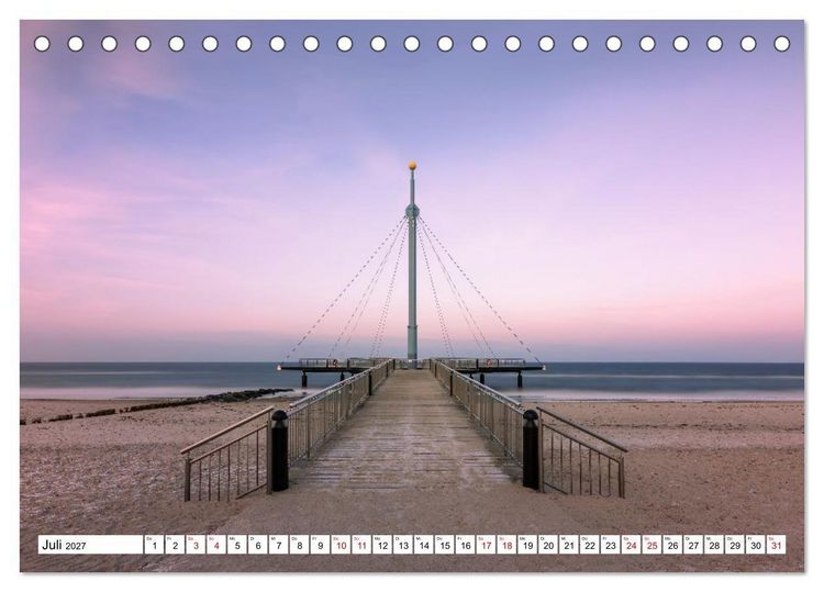 Produktbild: Schleswig-Holstein - Momente zwischen den Meeren (Tischkalender 2027 DIN A5 quer), CALVENDO Monatskalender