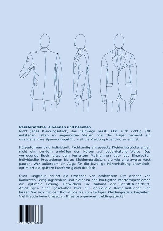 Produktbild: Die Passform in der Herrenschneiderei