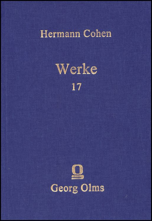 Produktbild: Hermann Cohen. Werke