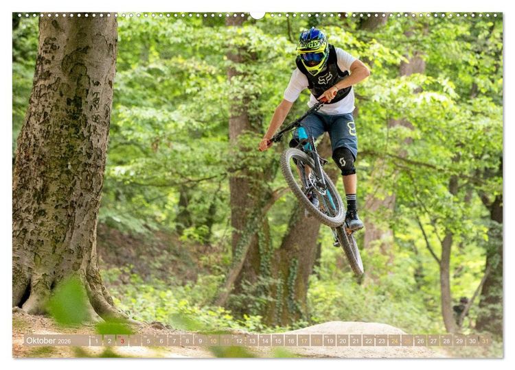 Produktbild: Mountainbike: &Uuml;ber Stock und Stein (Wandkalender 2026 DIN A2 quer), CALVENDO Monatskalender