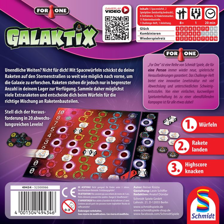 Produktbild: For One, Galaktix