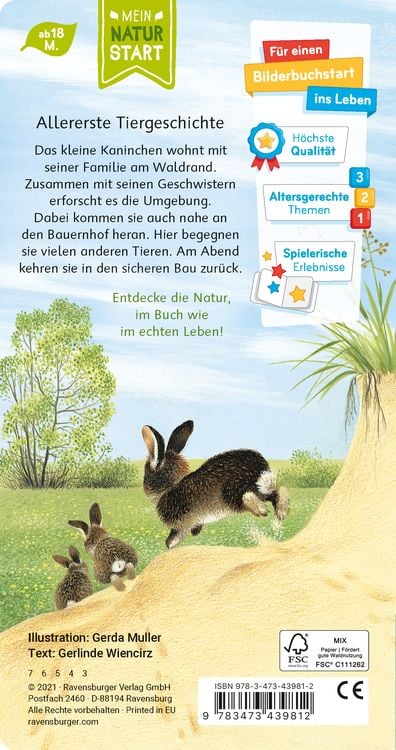 Produktbild: Ich bin das kleine Kaninchen