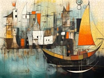 Produktbild: CALVENDO Puzzle Urbane Meeresbrise | 2000 Teile Lege-Gr&ouml;&szlig;e 90x67cm Foto-Puzzle f&uuml;r gl&uuml;ckliche Stunden
