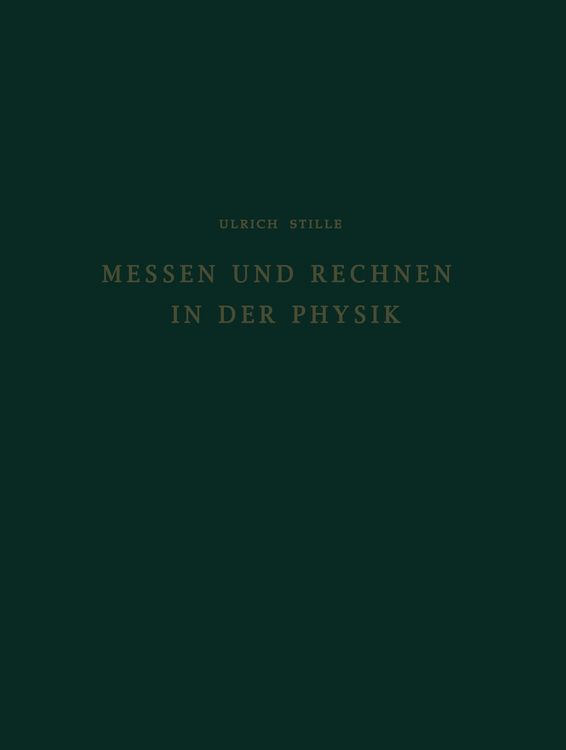 Produktbild: Messen und Rechnen in der Physik