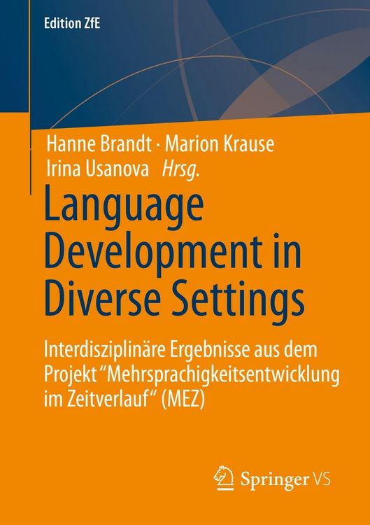 Produktbild: Language Development in Diverse Settings