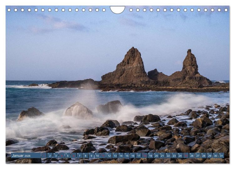 Produktbild: La Gomera - Vielseitige Insel (Wandkalender 2026 DIN A4 quer), CALVENDO Monatskalender