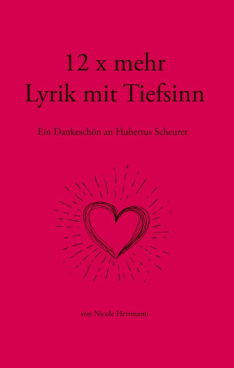 Produktbild: 12 x mehr Lyrik mit Tiefsinn