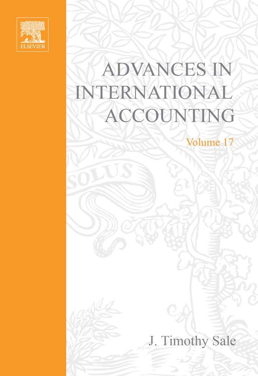 Produktbild: Advances in Intl Accounting