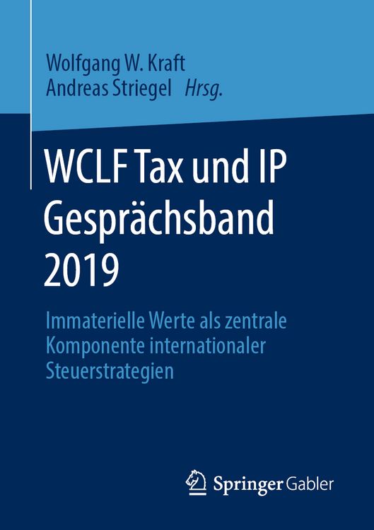 Produktbild: WCLF Tax und IP Gespr&auml;chsband 2019