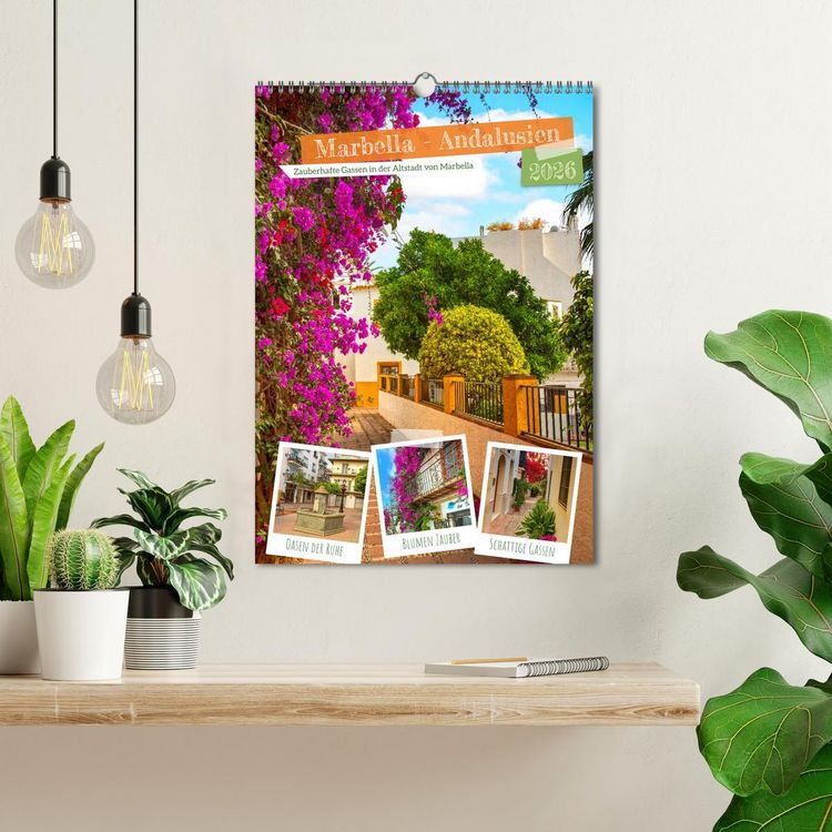 Produktbild: Marbella - Andalusien (Wandkalender 2026 DIN A3 hoch), CALVENDO Monatskalender