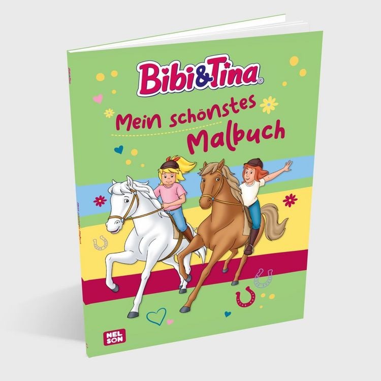 Produktbild: Bibi & Tina: Mein sch&ouml;nstes Malbuch