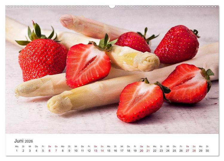 Produktbild: Kulinarische Kompositionen (Wandkalender 2026 DIN A2 quer), CALVENDO Monatskalender