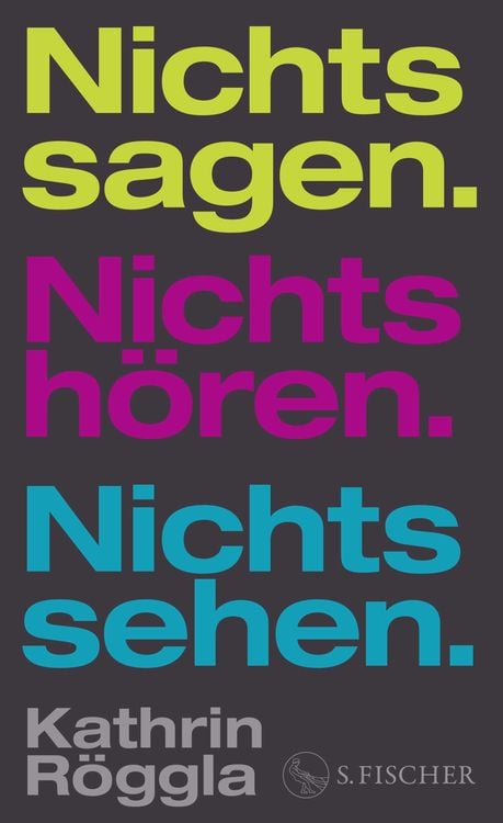 Produktbild: Nichts sagen. Nichts h&ouml;ren. Nichts sehen.