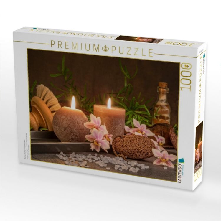 Produktbild: CALVENDO Puzzle Romantischer Kerzenschein | 1000 Teile Lege-Gr&ouml;&szlig;e 64x48cm Foto-Puzzle f&uuml;r gl&uuml;ckliche Stunden