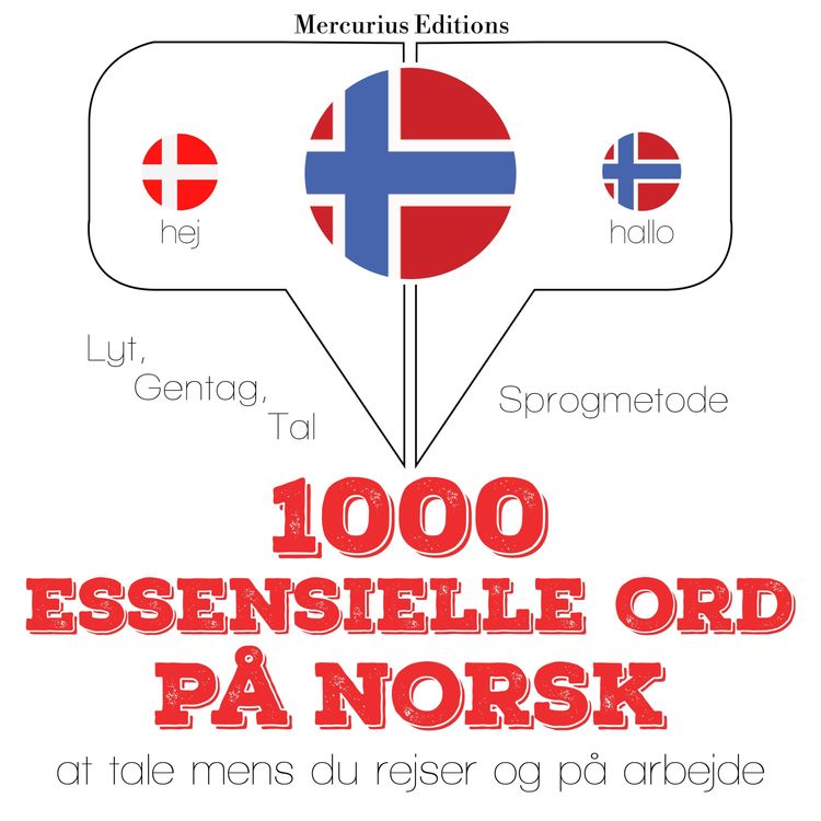 Produktbild: 1000 essentielle ord p&aring; norsk