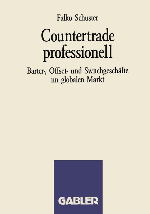 Produktbild: Countertrade professionell