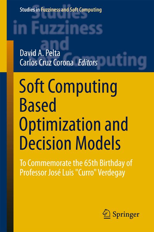 Produktbild: Soft Computing Based Optimization and Decision Models