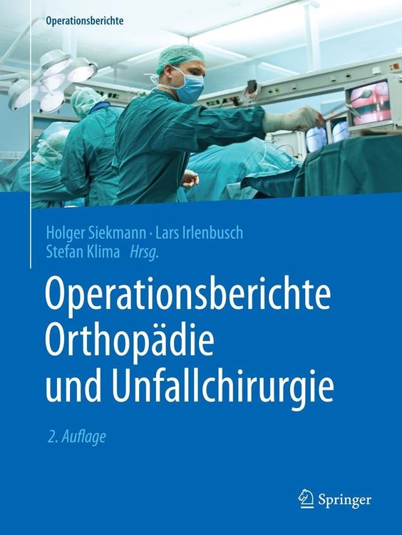 Produktbild: Operationsberichte Orthop&auml;die und Unfallchirurgie