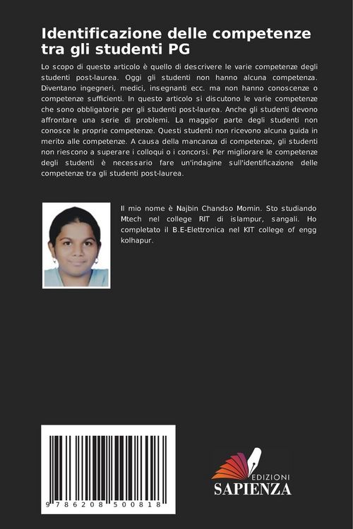 Produktbild: Identificazione delle competenze tra gli studenti PG