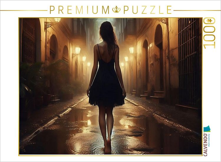 Produktbild: CALVENDO Puzzle Ein warmer Regen | 1000 Teile Lege-Gr&ouml;&szlig;e 64x48cm Foto-Puzzle f&uuml;r gl&uuml;ckliche Stunden