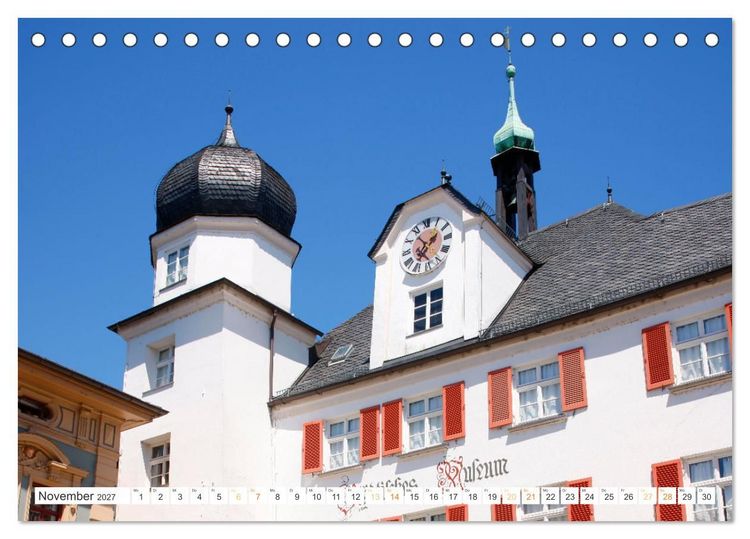 Produktbild: Rosenheim - Die Stadt vor den Bergen (Tischkalender 2027 DIN A5 quer), CALVENDO Monatskalender