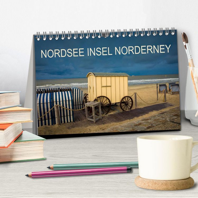 Produktbild: Nordsee Insel Norderney (Tischkalender 2026 DIN A5 quer), CALVENDO Monatskalender