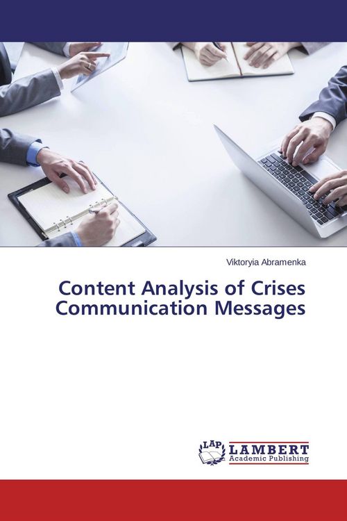 Produktbild: Content Analysis of Crises Communication Messages
