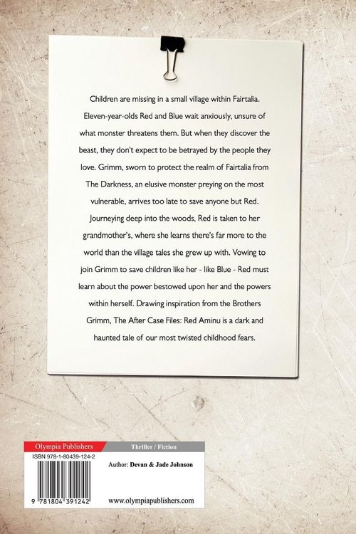 Produktbild: Jade Johnson, D: After Case Files: Red Aminu