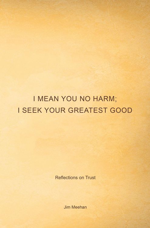 Produktbild: I Mean You No Harm; I Seek Your Greatest Good
