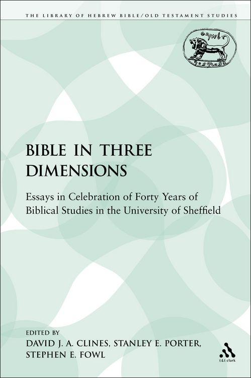 Produktbild: The Bible in Three Dimensions