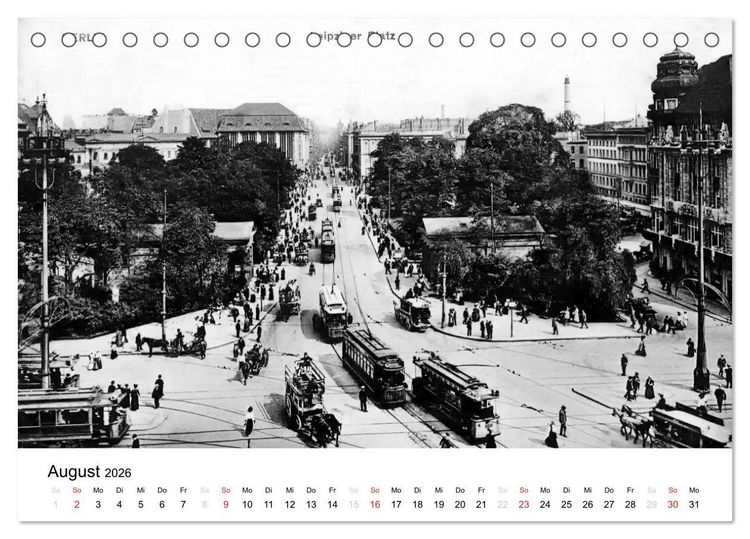 Produktbild: Gr&uuml;&szlig;e aus dem alten Berlin (Tischkalender 2026 DIN A5 quer), CALVENDO Monatskalender