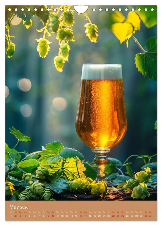 Produktbild: Prost German Beer (Wall Calendar 2026 DIN A4 portrait), CALVENDO 12 Month Wall Calendar
